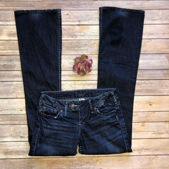 Silver Tuesday 20” Mid Rise Boot Jeans 26/33 EUC - Picture 5 of 8